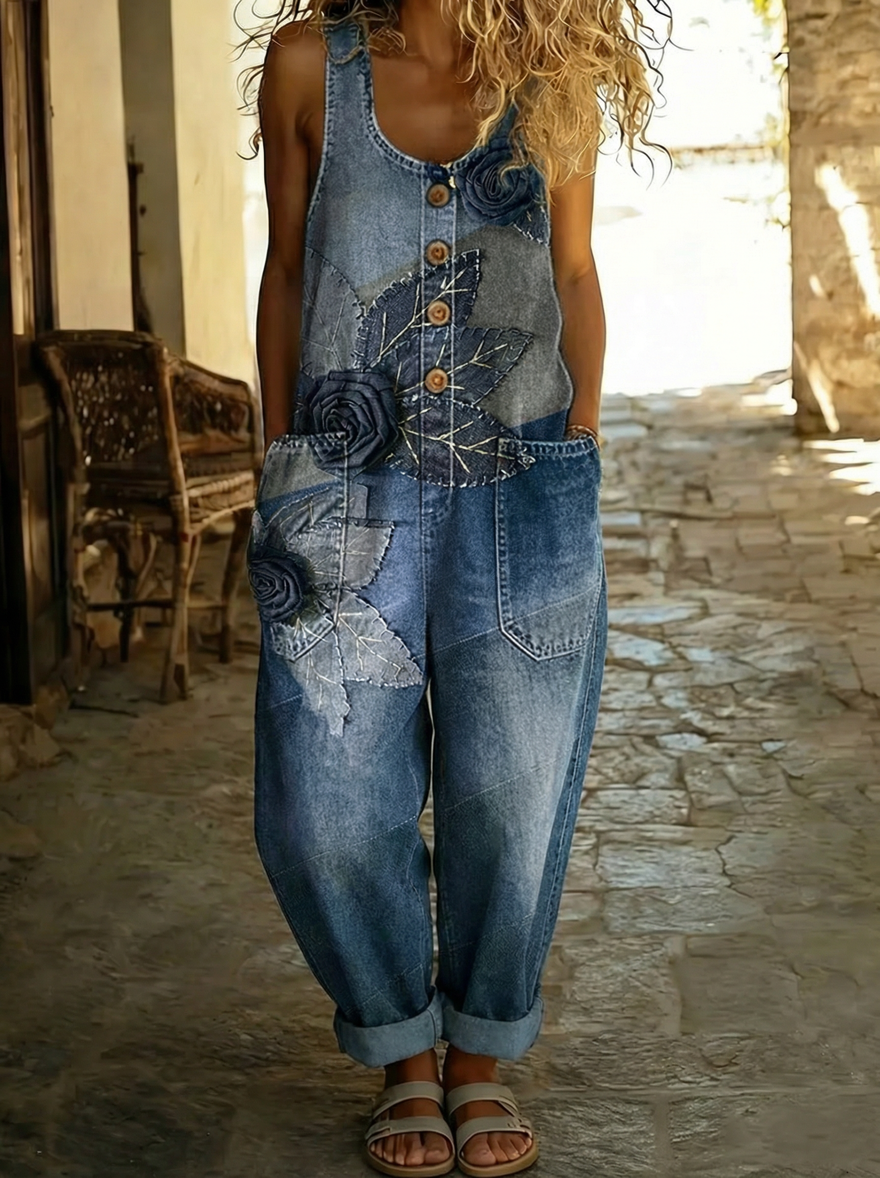 Bleu Vintage / S